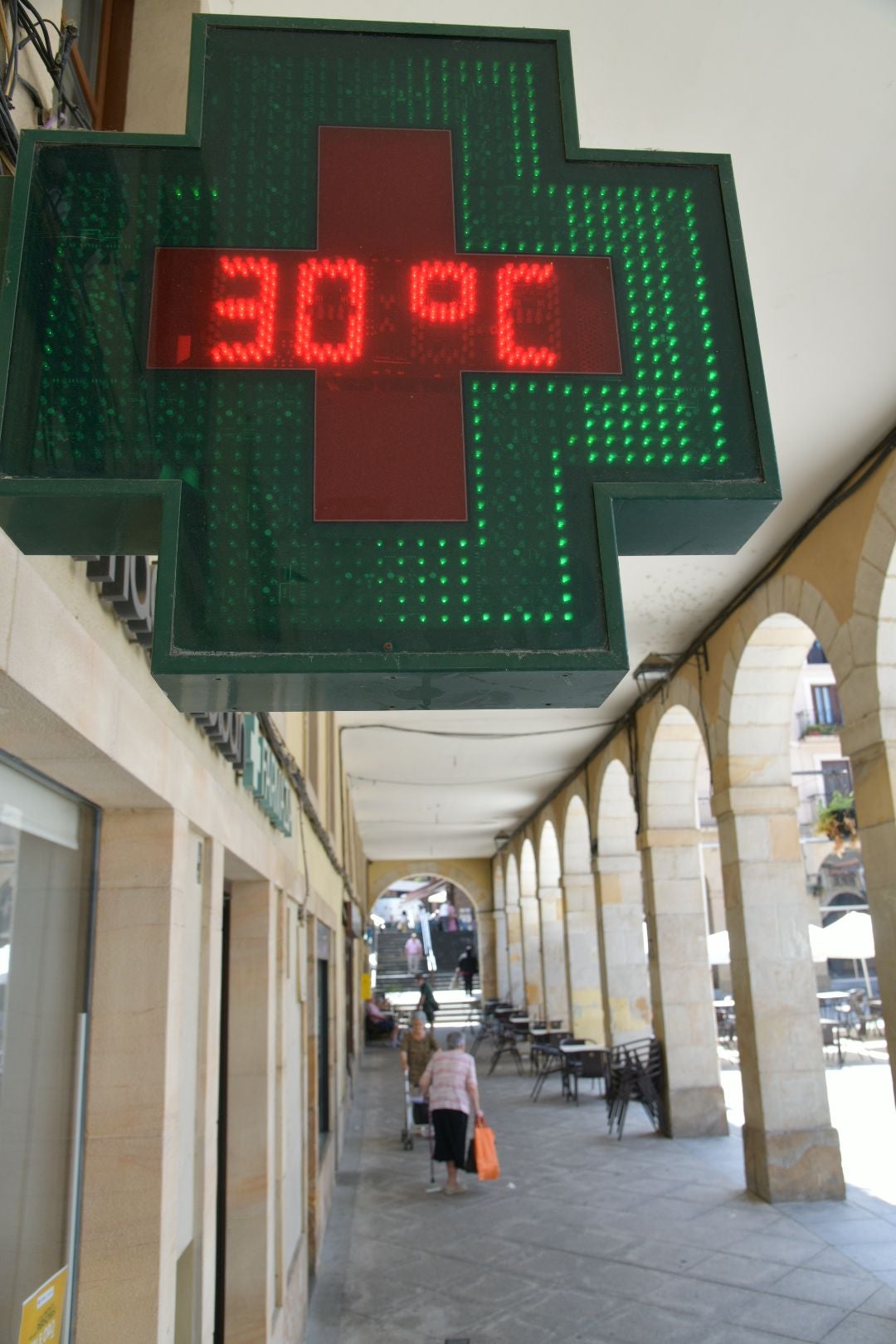 Otra jornada de calor abrasador