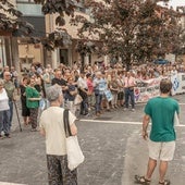 Concentración en apoyo a la sanidad pública