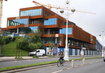El edificio GOe del Basque Culinary Center afronta ya la fase final de la obra.