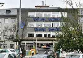 Imagen de la fachada principal del Hospital Donostia.