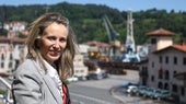 «La red de ferrocarril de Euskal Trenbide va a llegar por primera vez con mercancías al Puerto de Pasaia»
