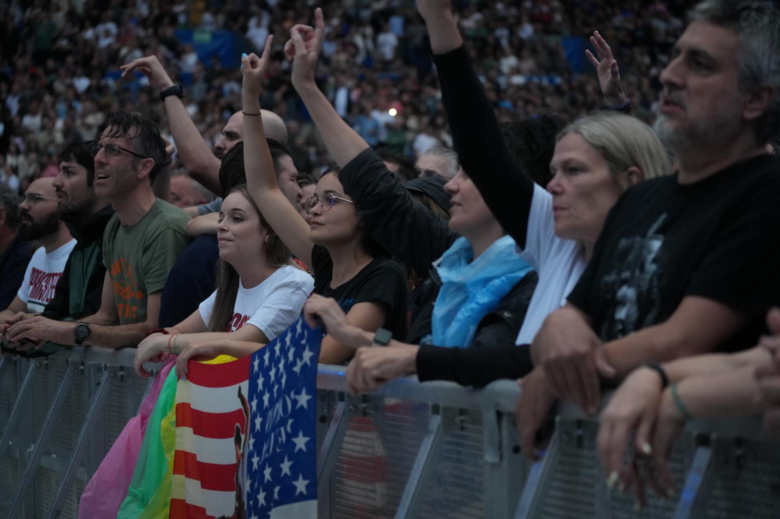 Anoeta se rinde al show de Bruce Springsteen
