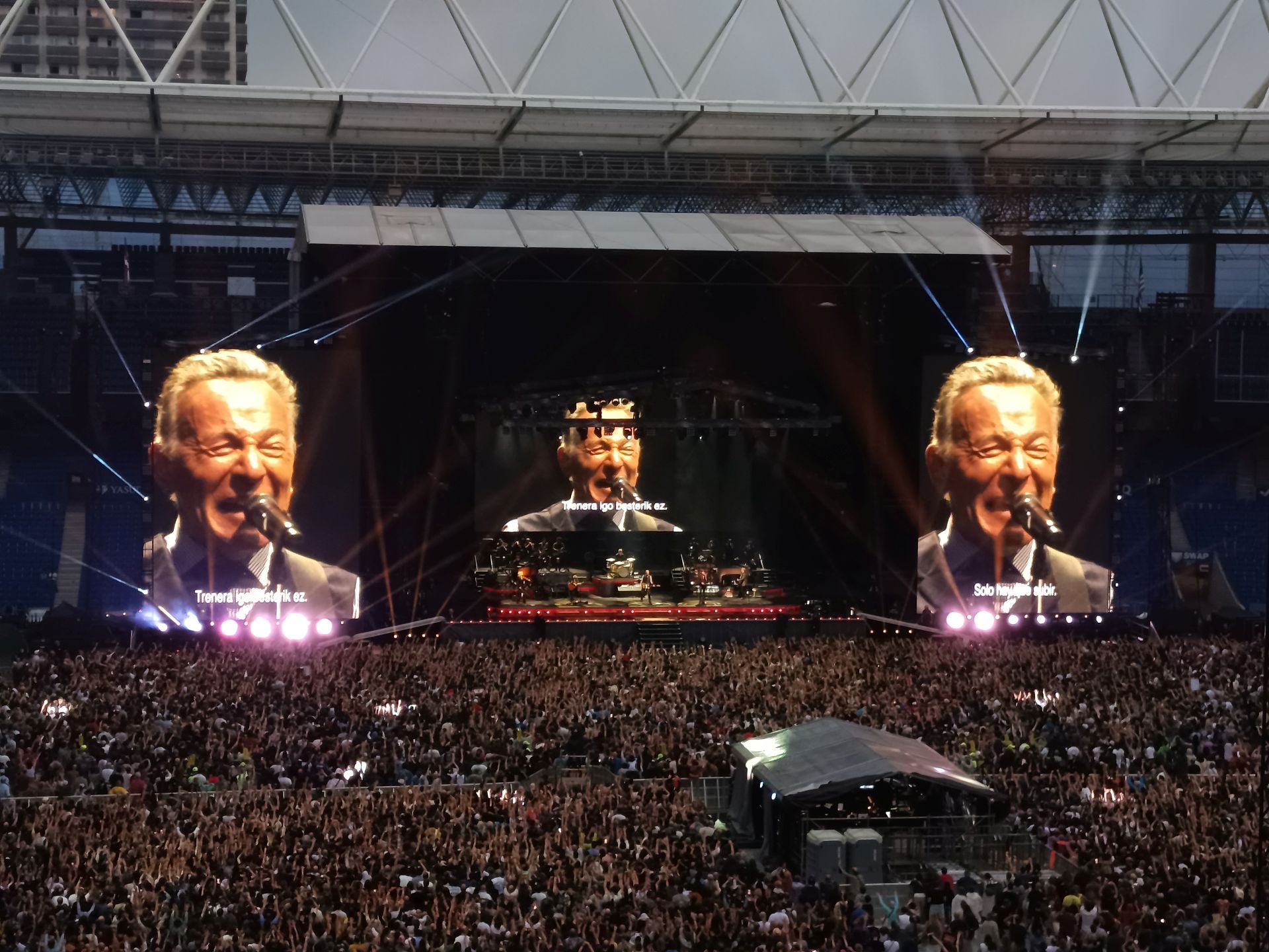 Anoeta se rinde al show de Bruce Springsteen