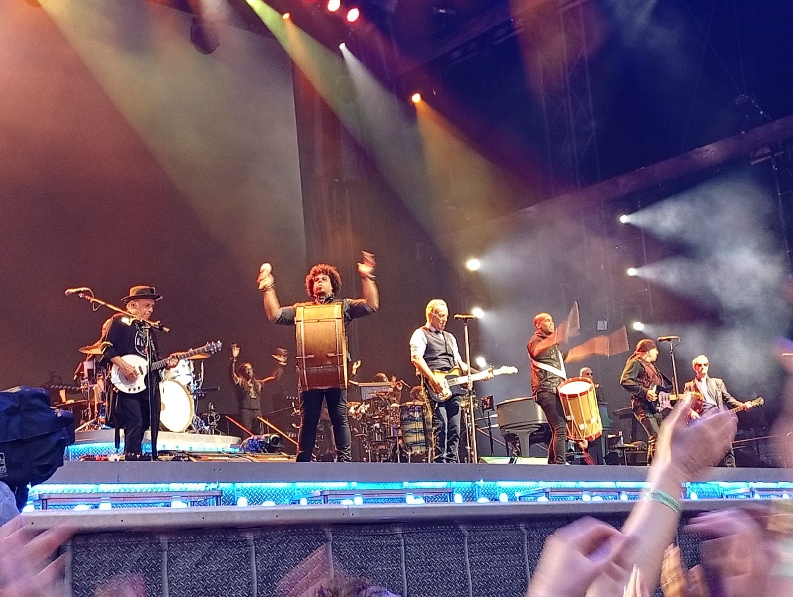Anoeta se rinde al show de Bruce Springsteen