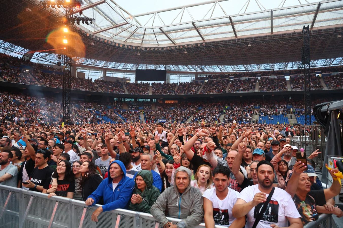 Anoeta se rinde al show de Bruce Springsteen