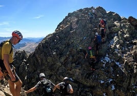 Los montañeros locales preparan una nueva aventura para el próximo fin de semana.