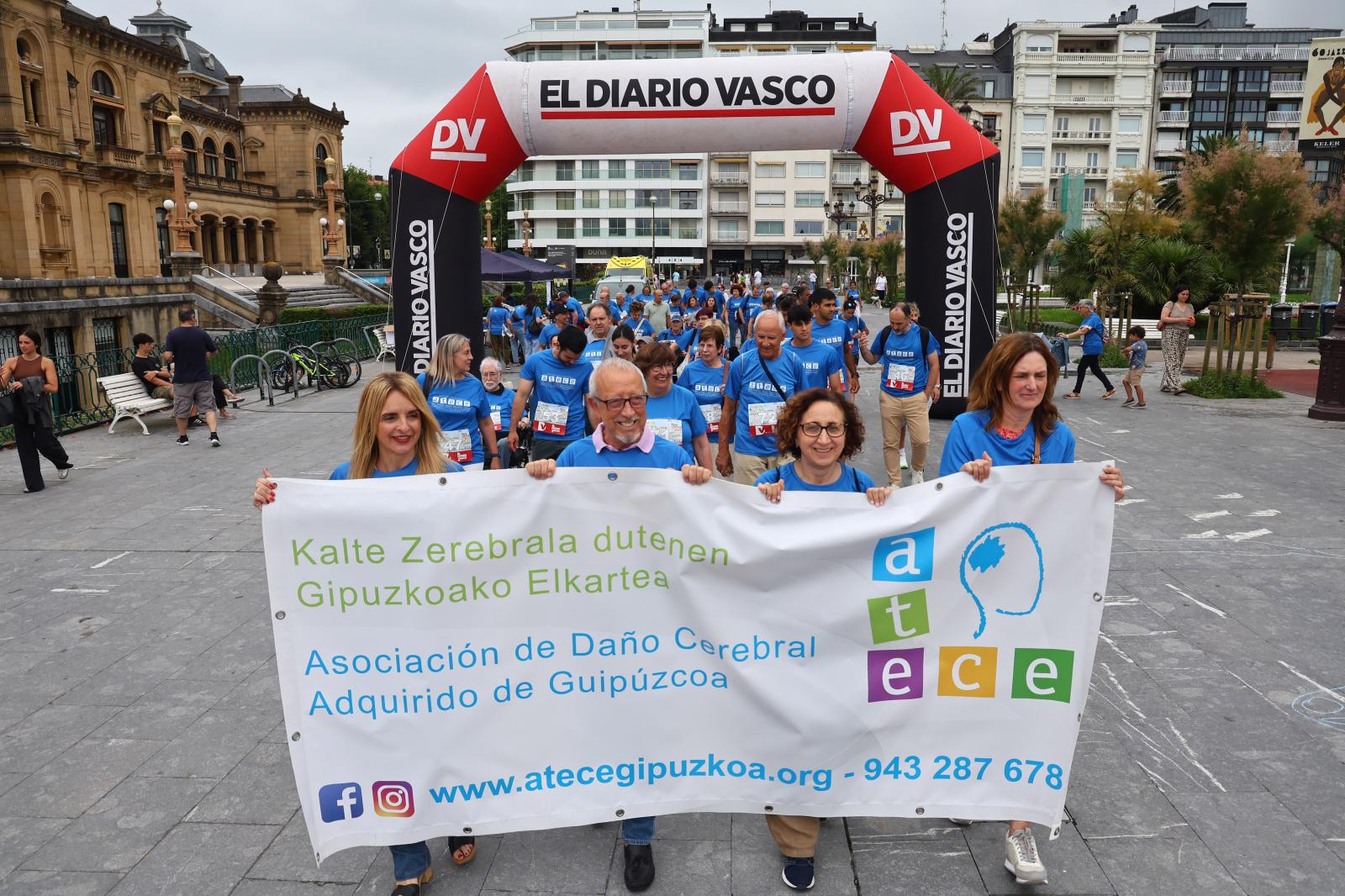 Marcha solidaria de ATECE