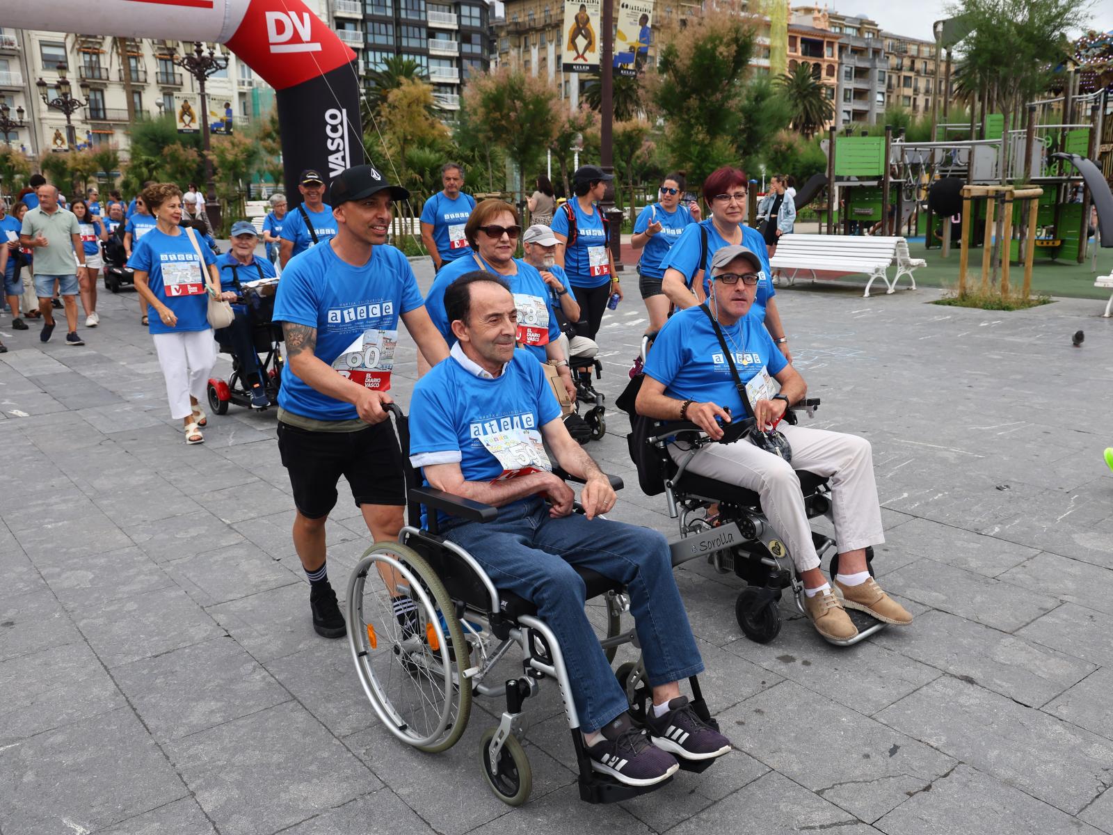 Marcha solidaria de ATECE