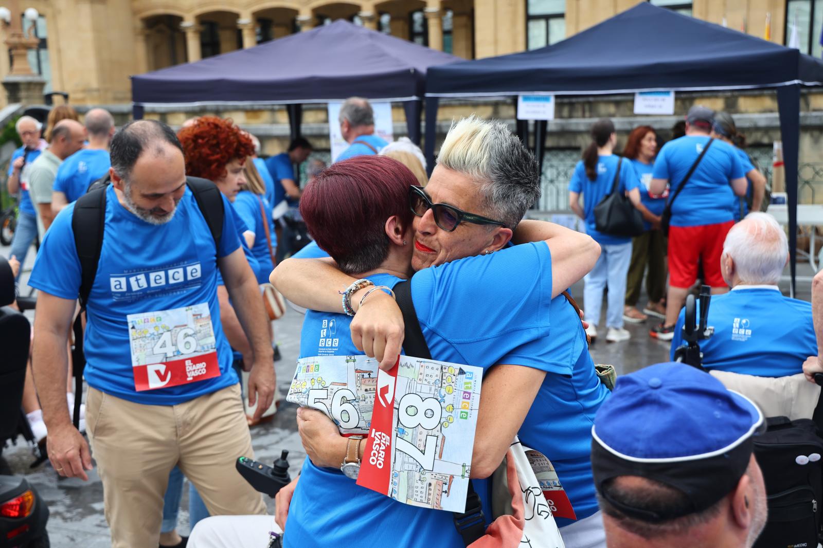 Marcha solidaria de ATECE