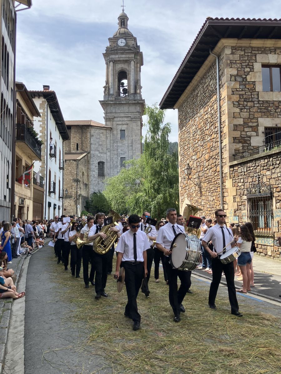 Día grande del Corpus Christi en Oñati