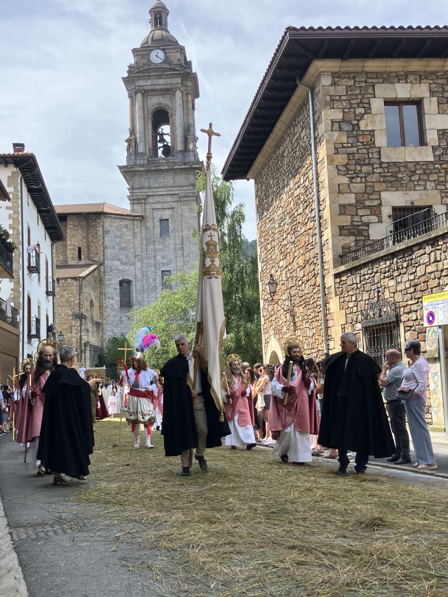 Día grande del Corpus Christi en Oñati
