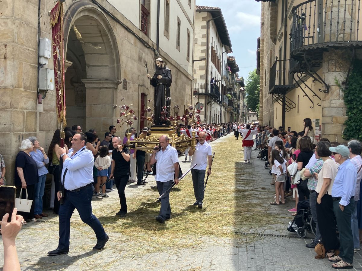 Día grande del Corpus Christi en Oñati