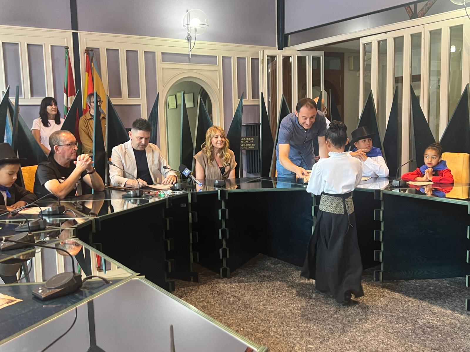 Los niños tomaron el mando de la fiesta