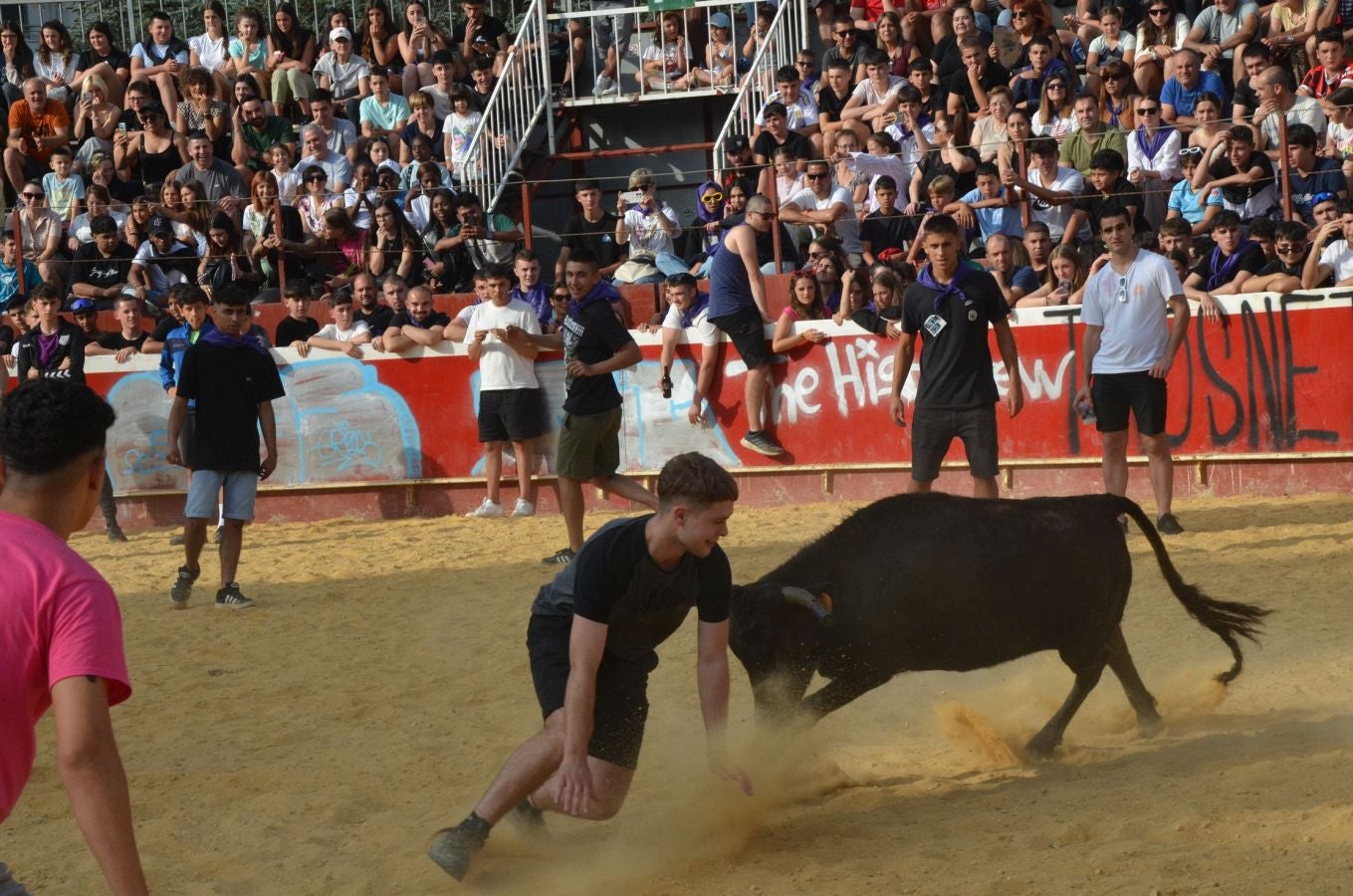 Primer encierro de las fiestas de Arrasate