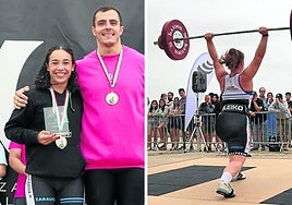 Malen eta Marcos Altxa-ko garaileak.