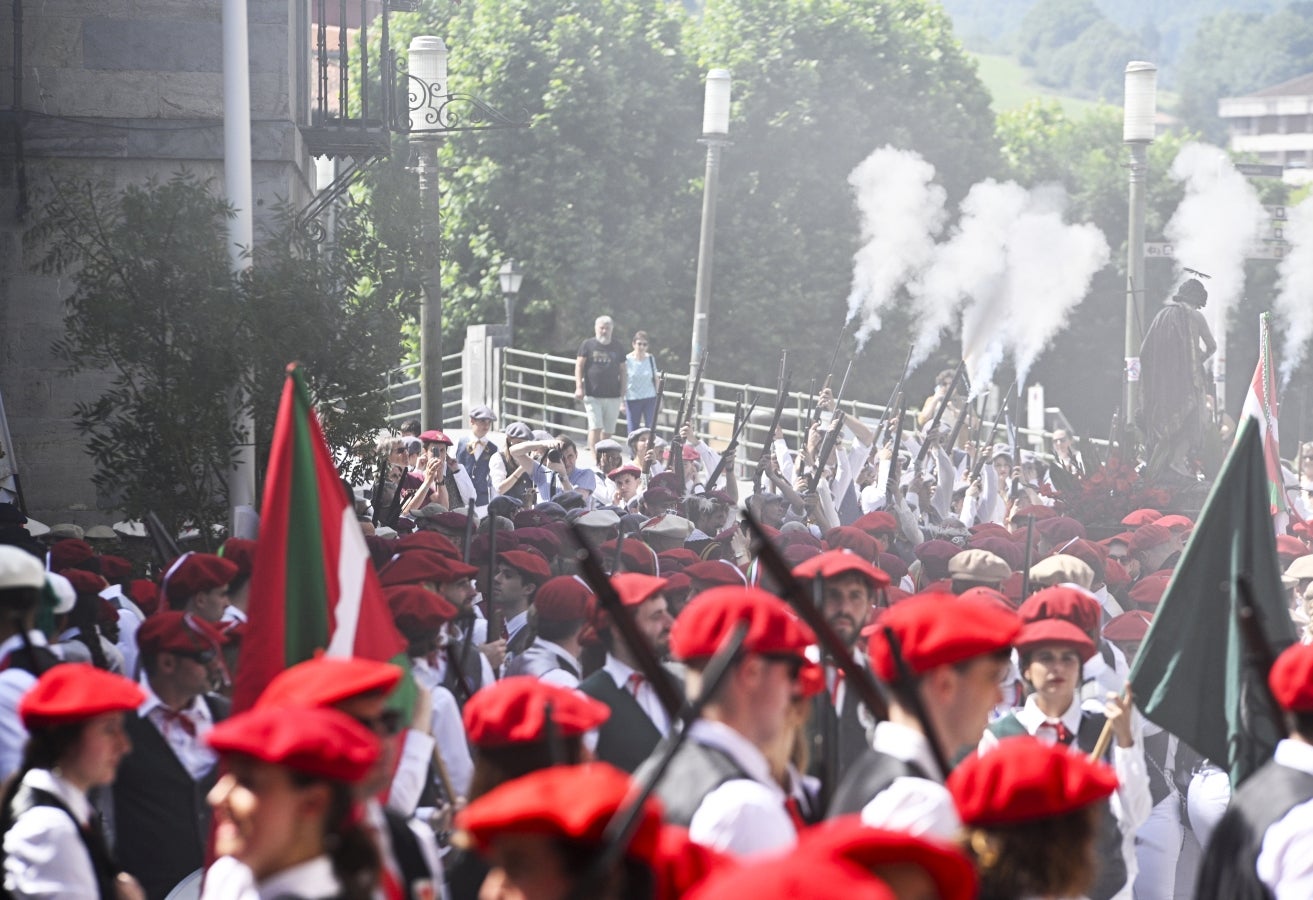 Tolosa, firme en su día grande y en un sofocante calor