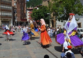 Los gigantes fueron los grandes protagonistas por la mañana.