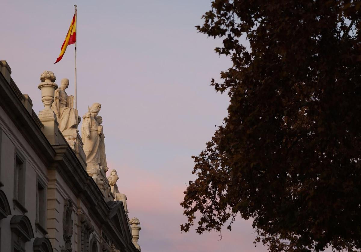 Fachada del Tribunal Supremo en Madrid.