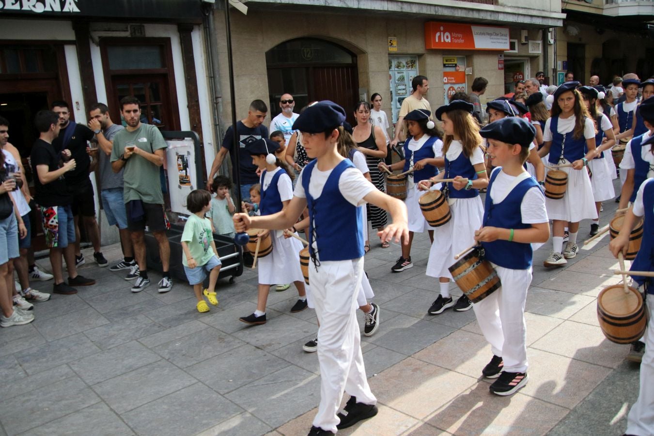 Zarautz ya disfruta de San Pelaio