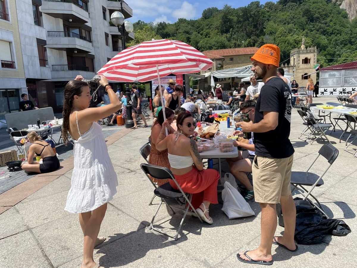 Zarautz ya disfruta de San Pelaio