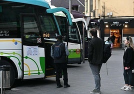 El autobuses de Avanza están operando con servicios mínimos los fines de semana.