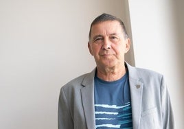 El secretario general de Eh Bildu, Arnaldo Otegi, en otro momento.