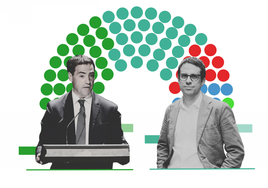 PNV y EH Bildu acentúan su pugna en Euskadi y el PSE pierde un escaño tras el caso Cerdán