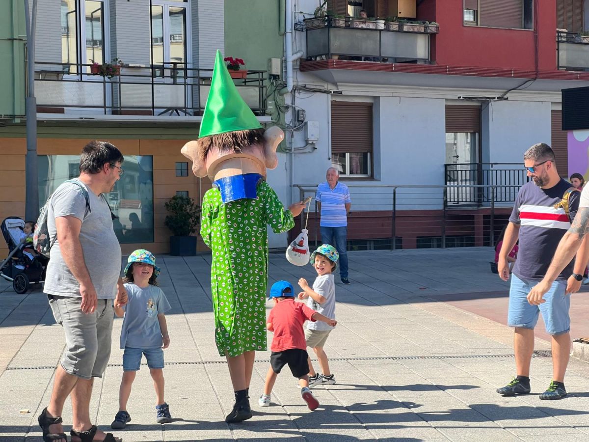 Gran ambiente en las fiestas de Zumarraga