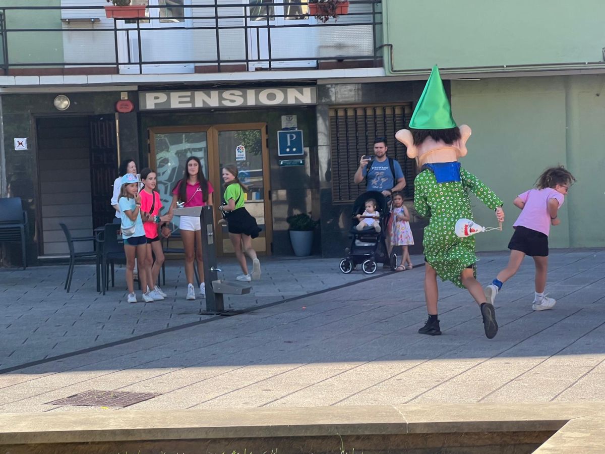 Gran ambiente en las fiestas de Zumarraga
