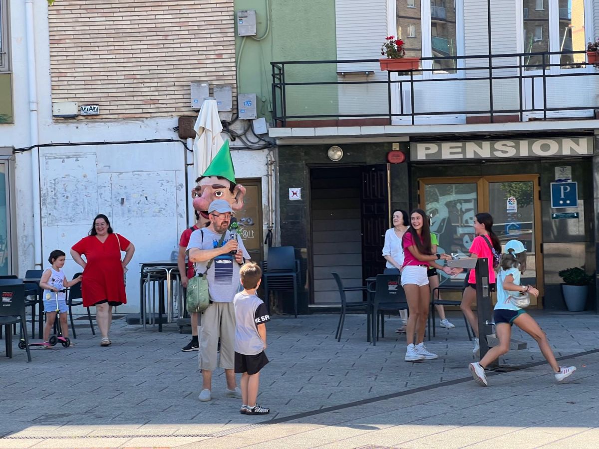 Gran ambiente en las fiestas de Zumarraga