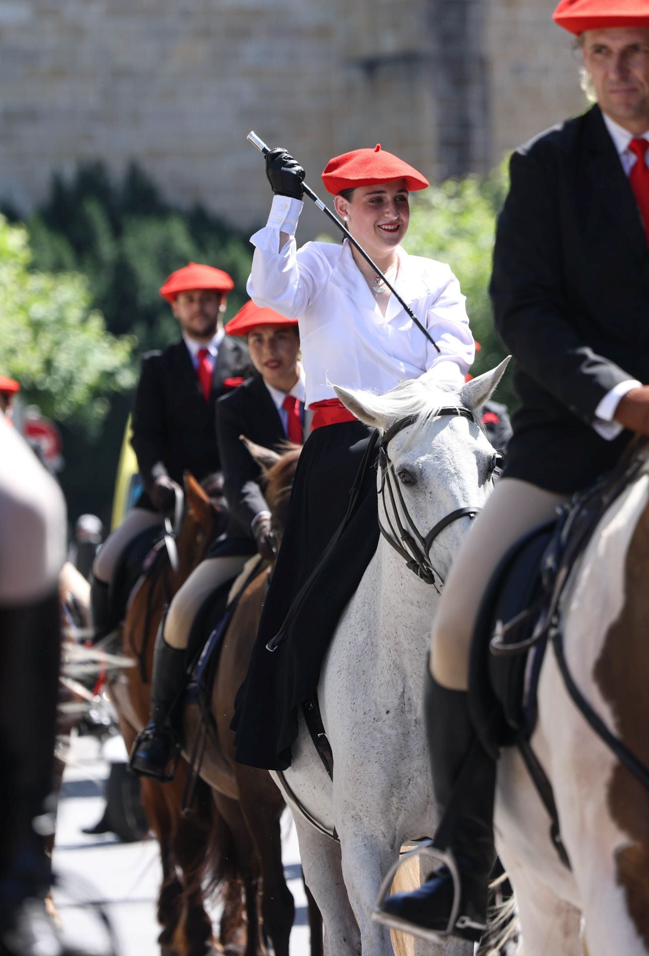 Irun vive una intensa víspera del gran día del año