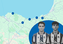De los 34 futbolistas que han tenido minutos esta temporada con el Sanse, 24 son de Gipuzkoa.