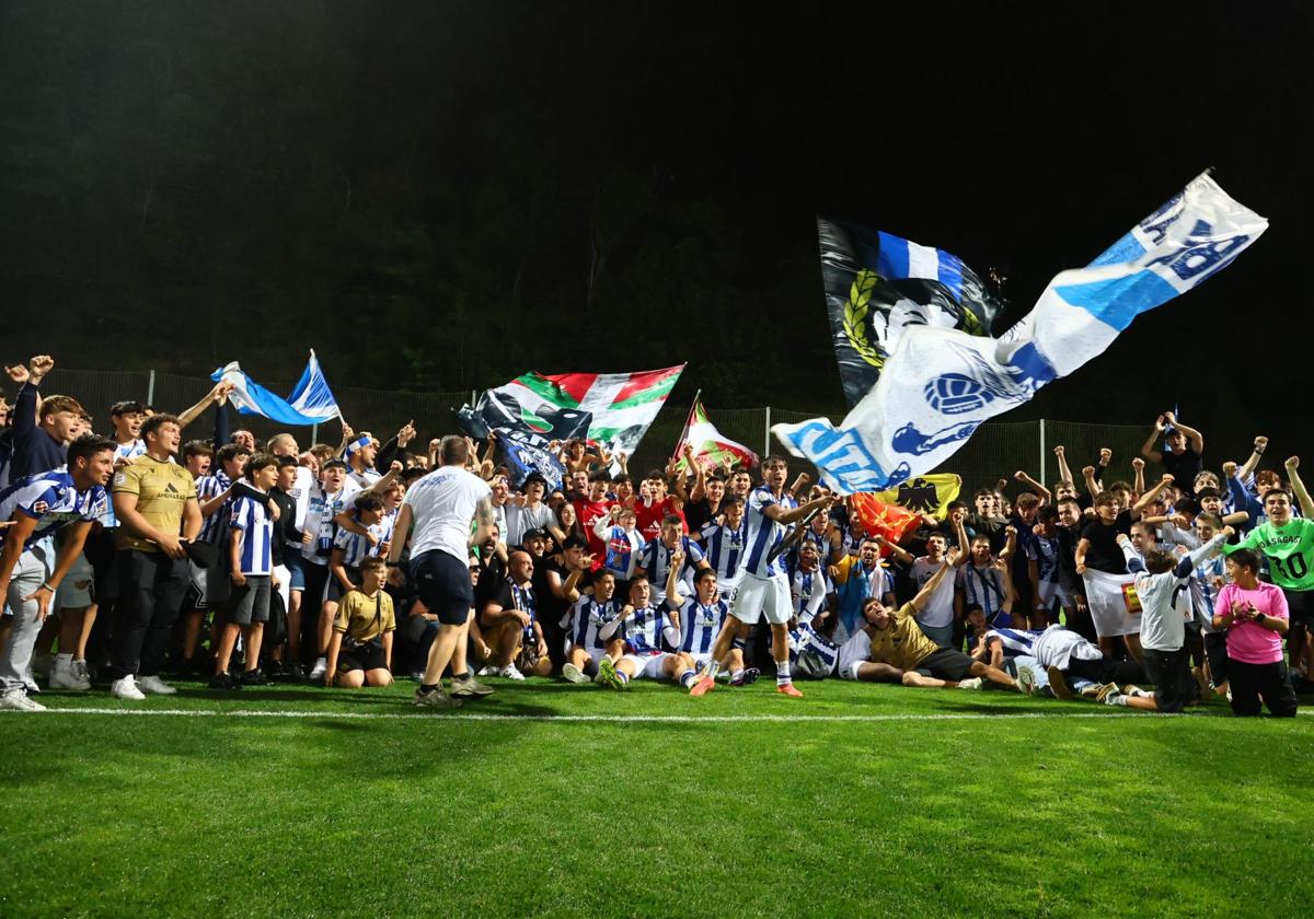 De los 34 futbolistas que han tenido minutos esta temporada con el Sanse, 24 son de Gipuzkoa.
