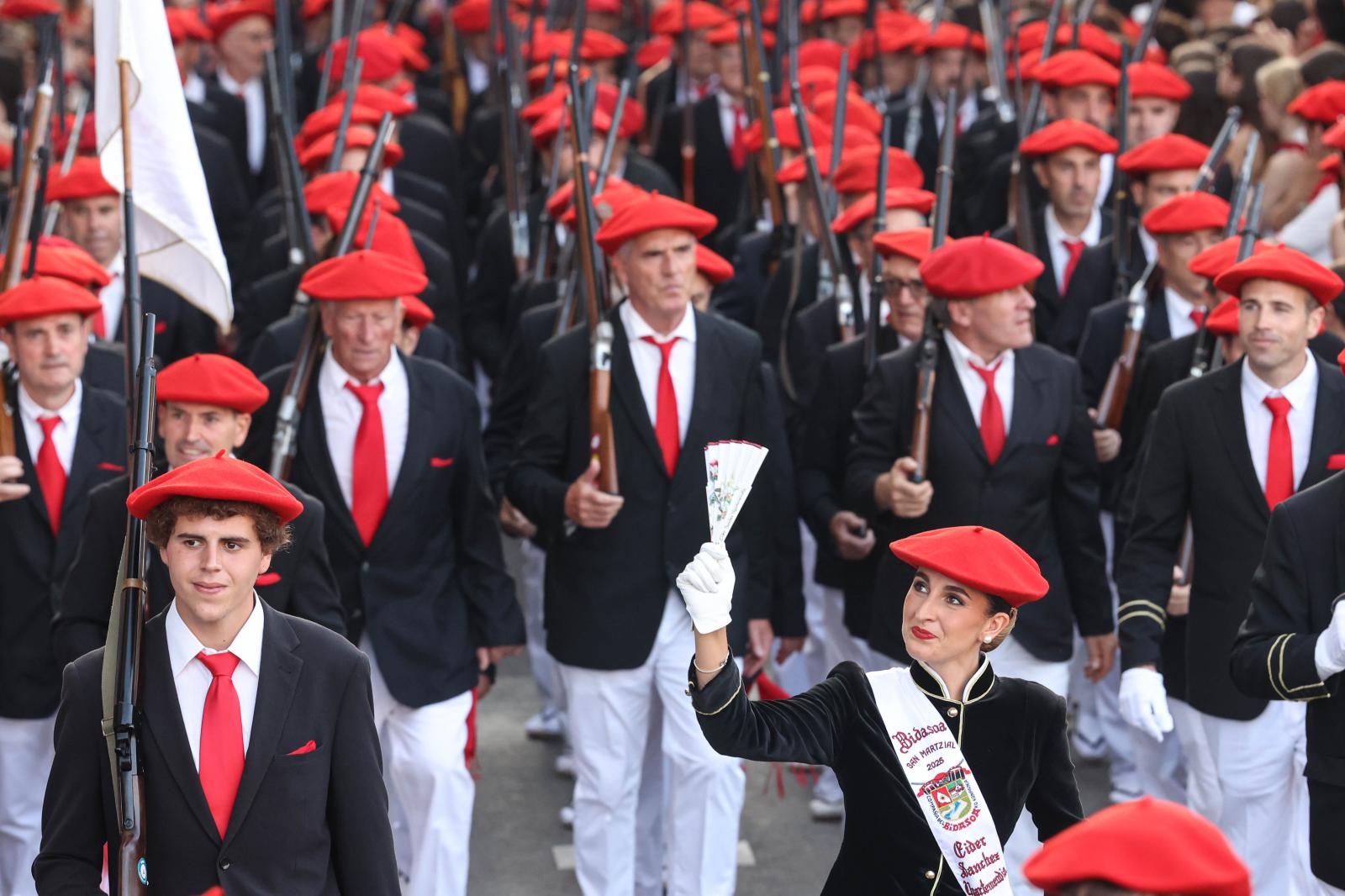 El Alarde tradicional en imágenes