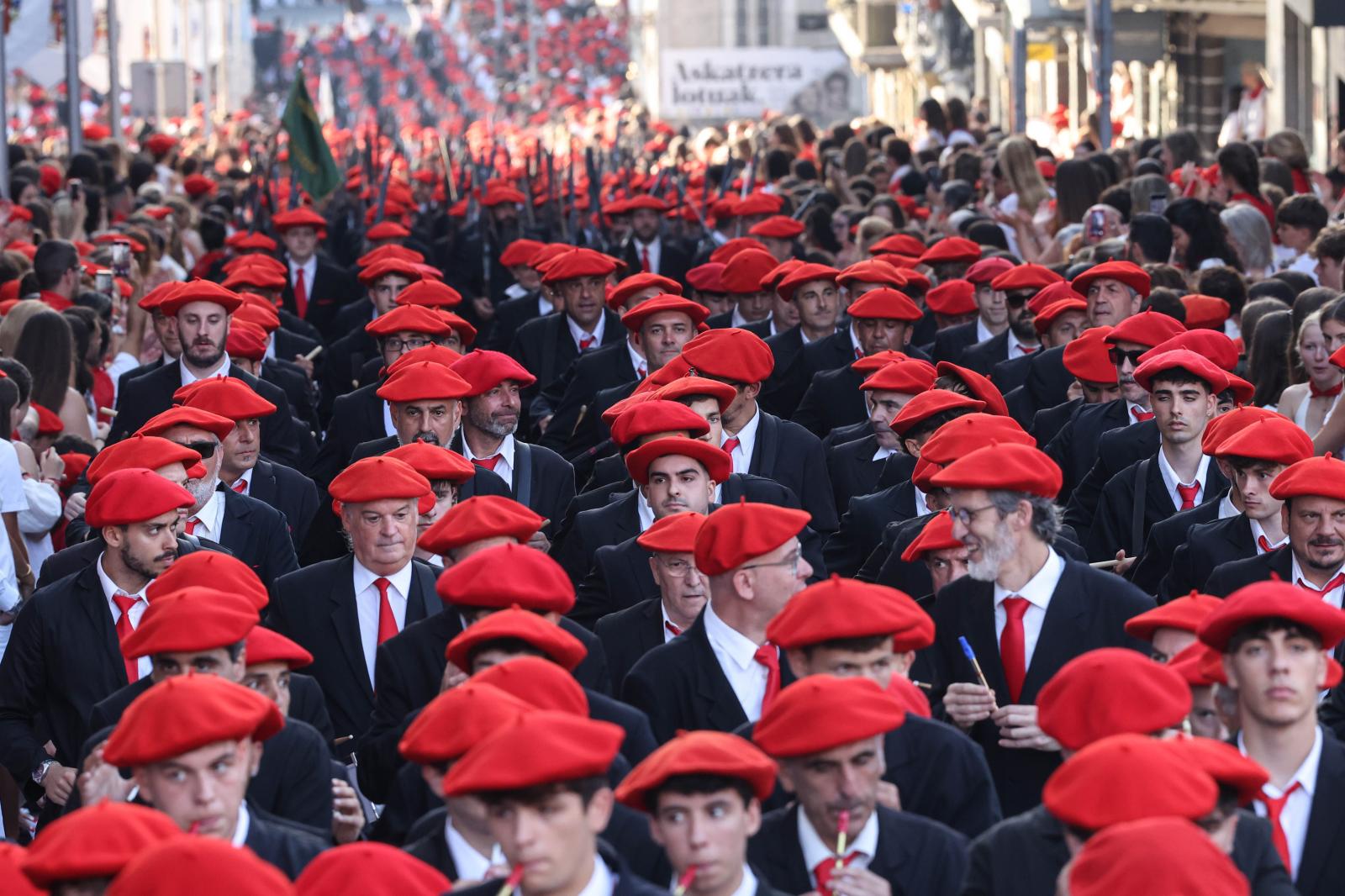 El Alarde tradicional en imágenes