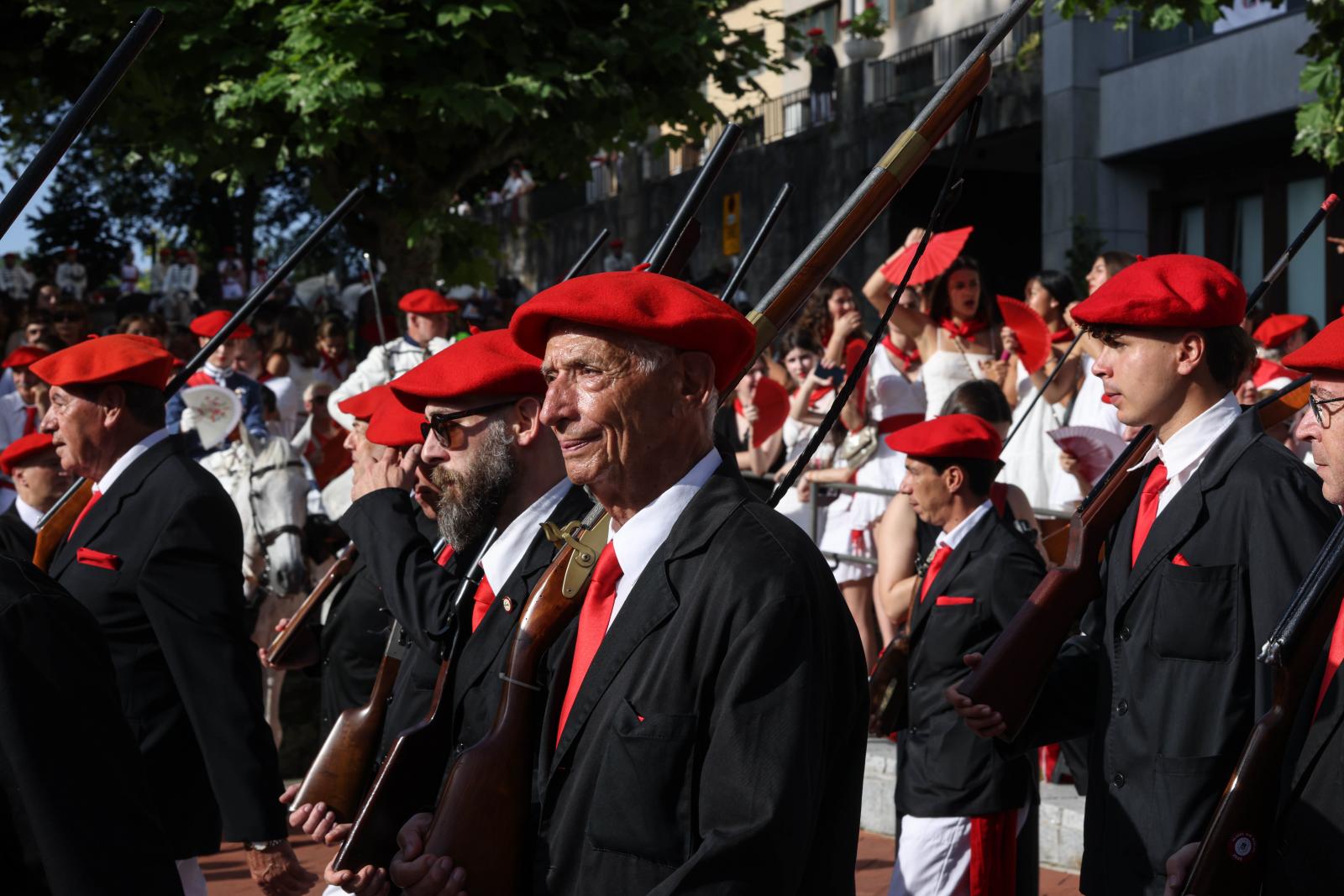 El Alarde tradicional en imágenes
