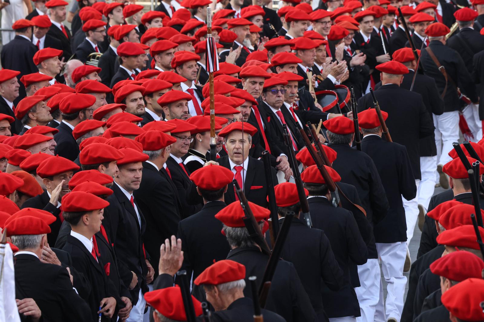El Alarde tradicional en imágenes