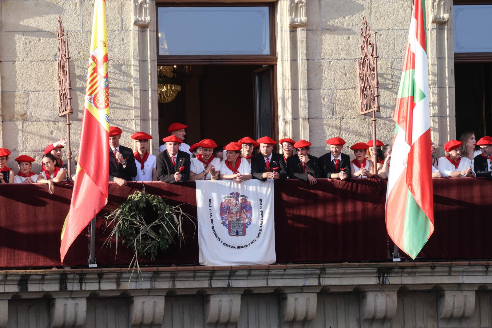 El Alarde tradicional en imágenes