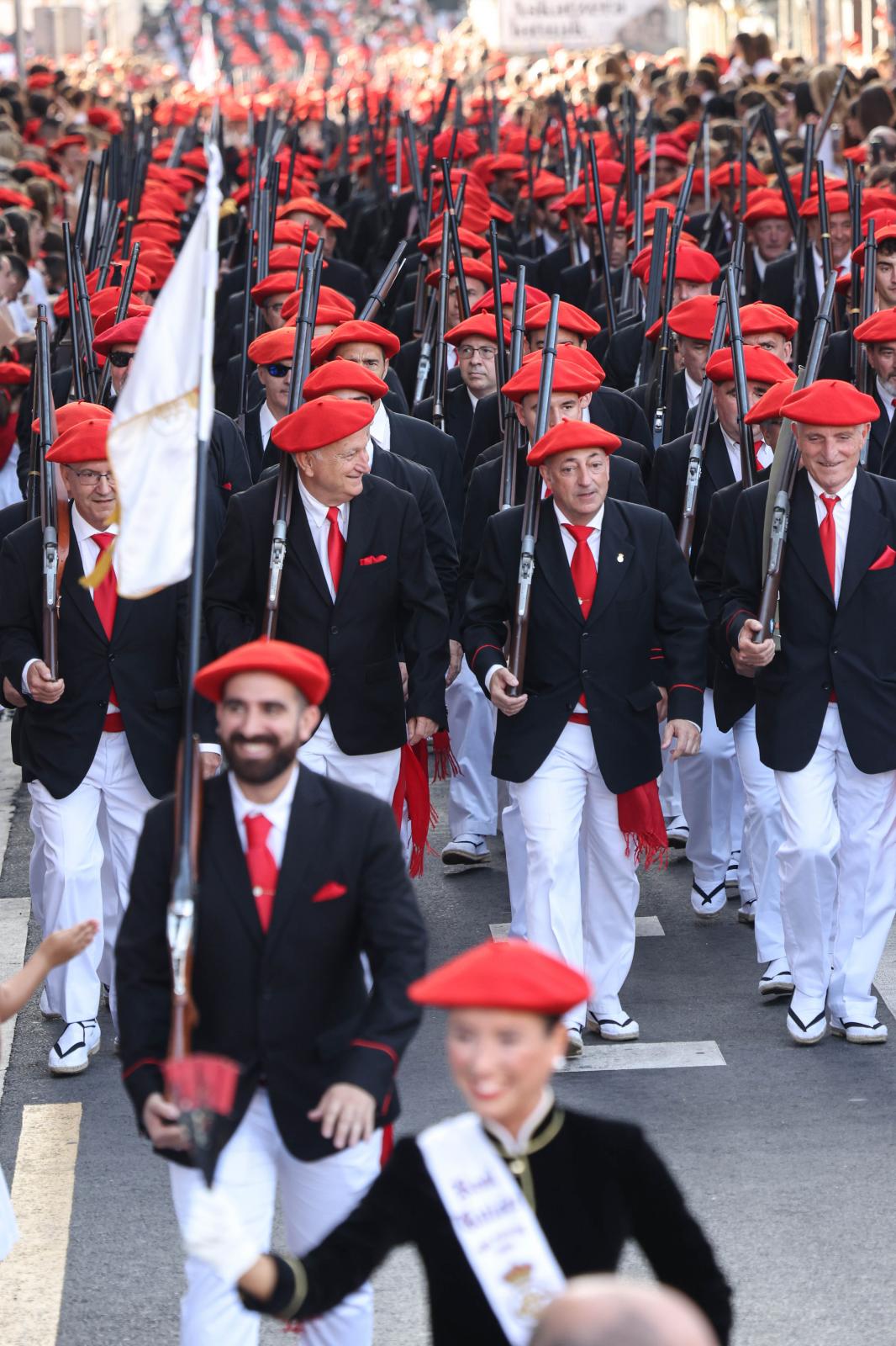 El Alarde tradicional en imágenes