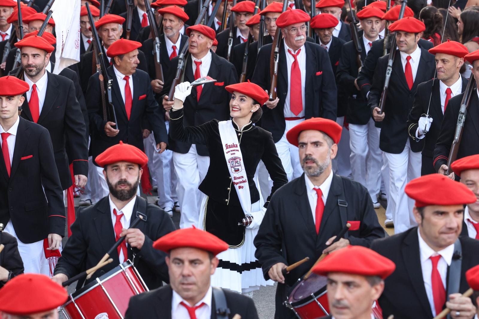 El Alarde tradicional en imágenes