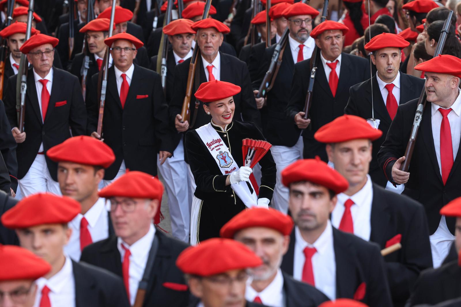 El Alarde tradicional en imágenes
