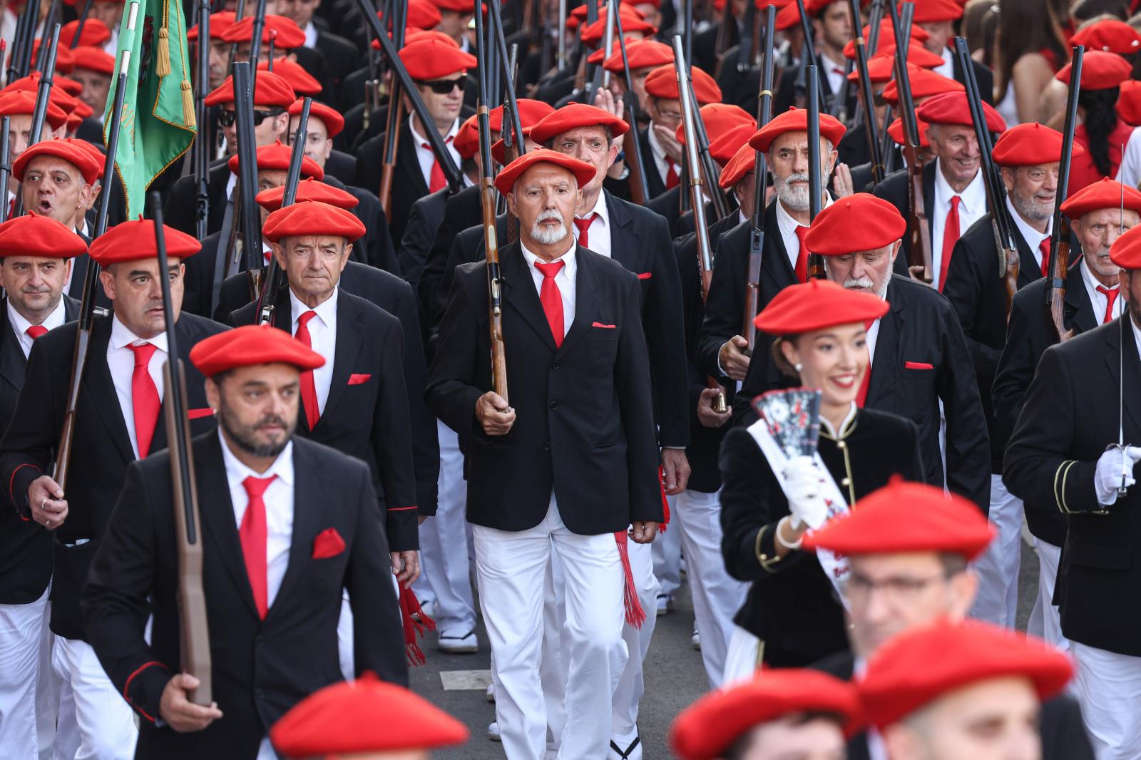 El Alarde tradicional en imágenes
