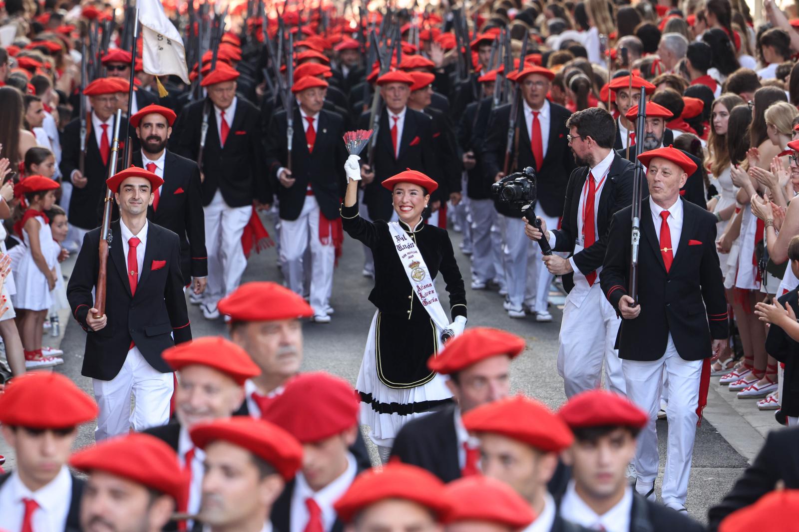 El Alarde tradicional en imágenes
