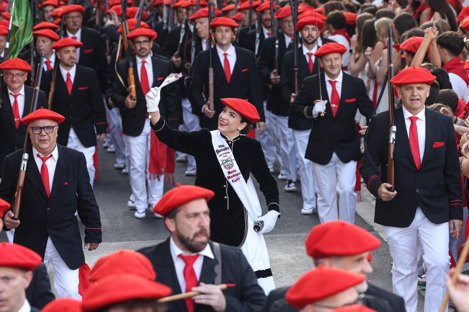 El Alarde tradicional en imágenes