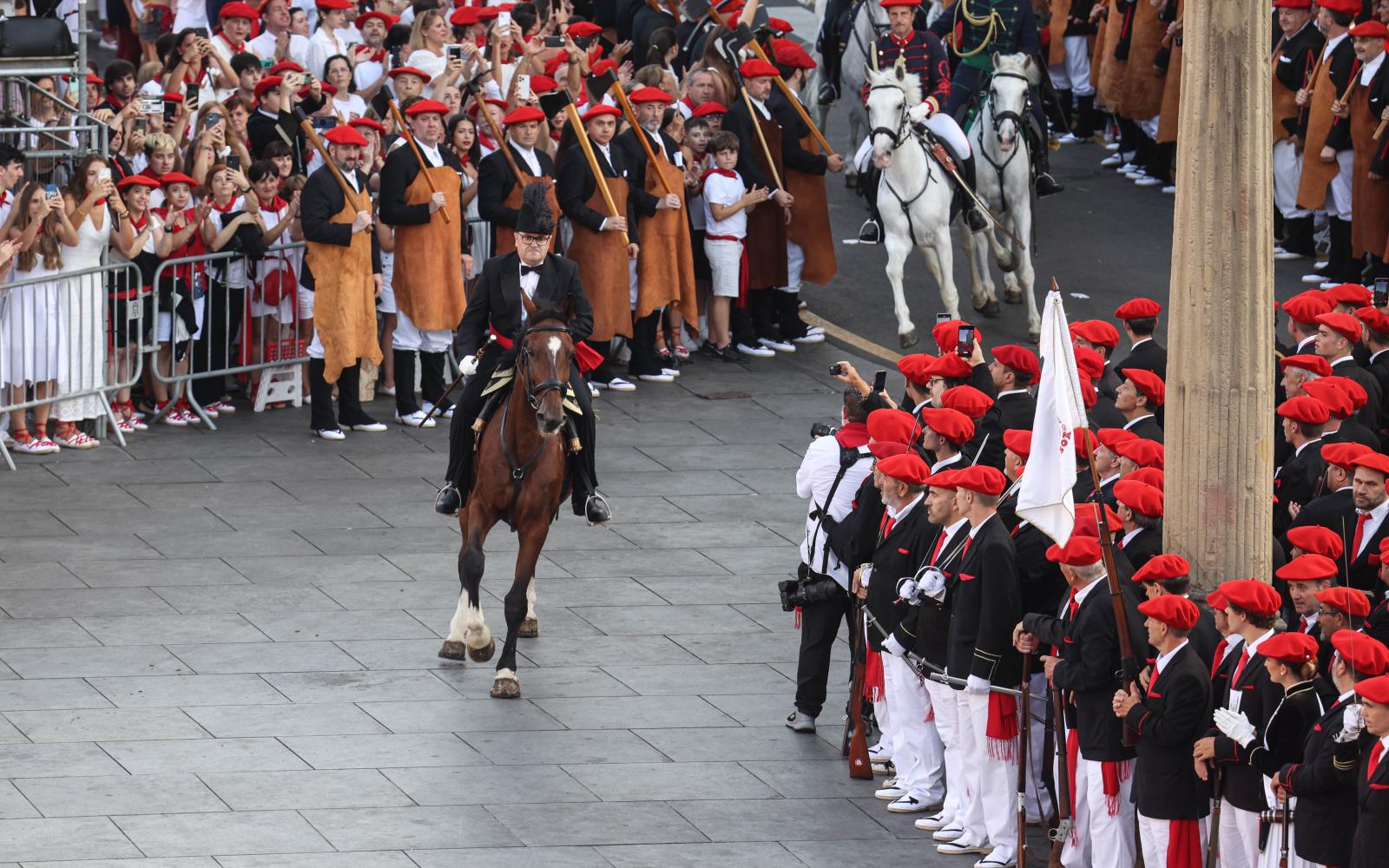 El Alarde tradicional en imágenes