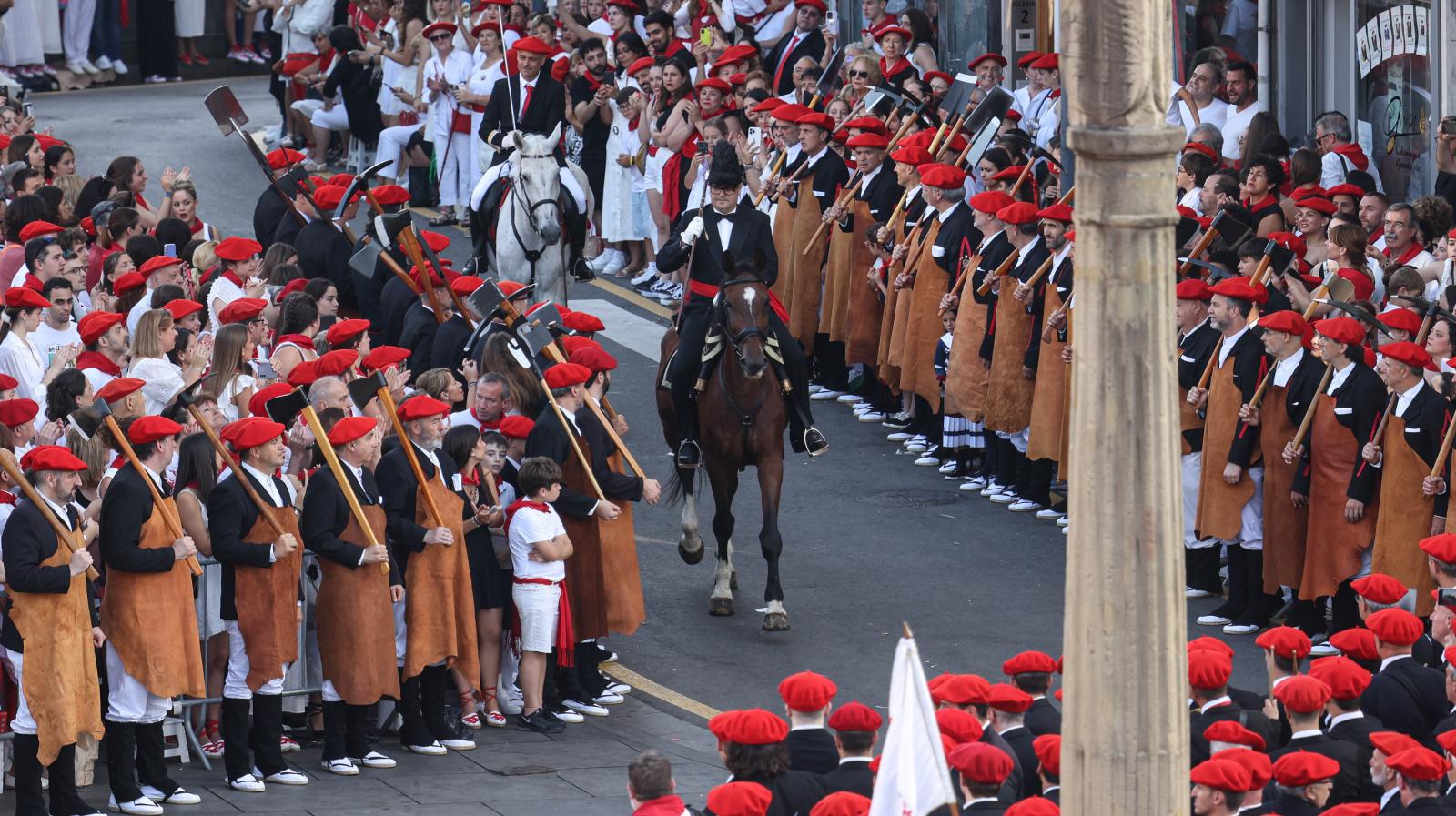 El Alarde tradicional en imágenes