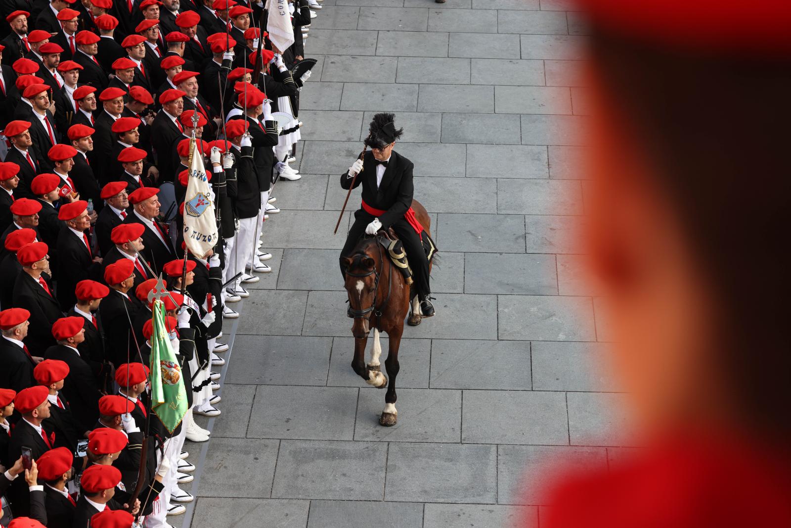 El Alarde tradicional en imágenes