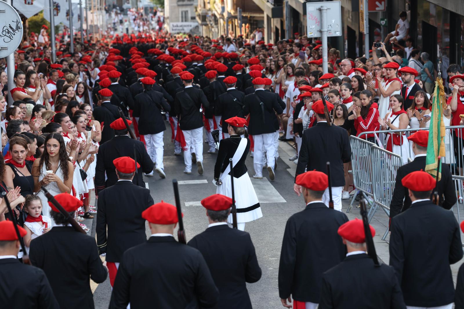 El Alarde tradicional en imágenes