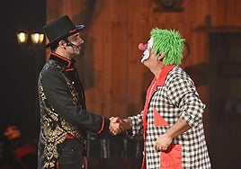 Joseba Usabiaga eta Iker Galartza, Gure Zirkuko gidariak.