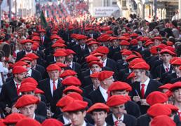 Revive íntegro el Alarde tradicional de Irun